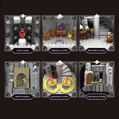 The Middle Ages Wizard Tower-marstoy