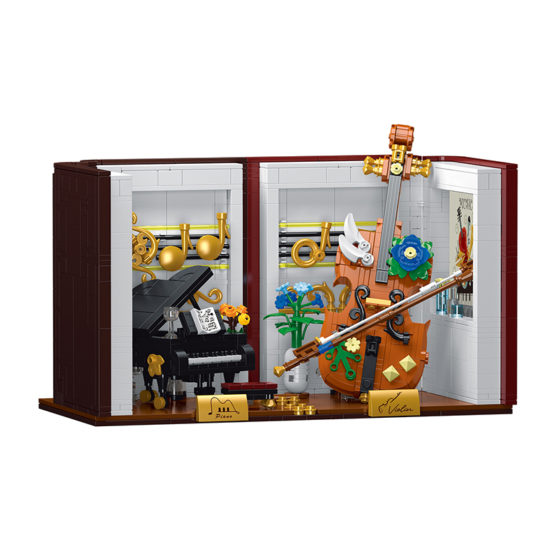 The Musical Instrument Bookend-marstoy