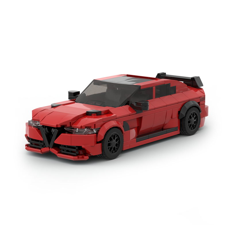 Moc The Giulia GTAm - Red-marstoy