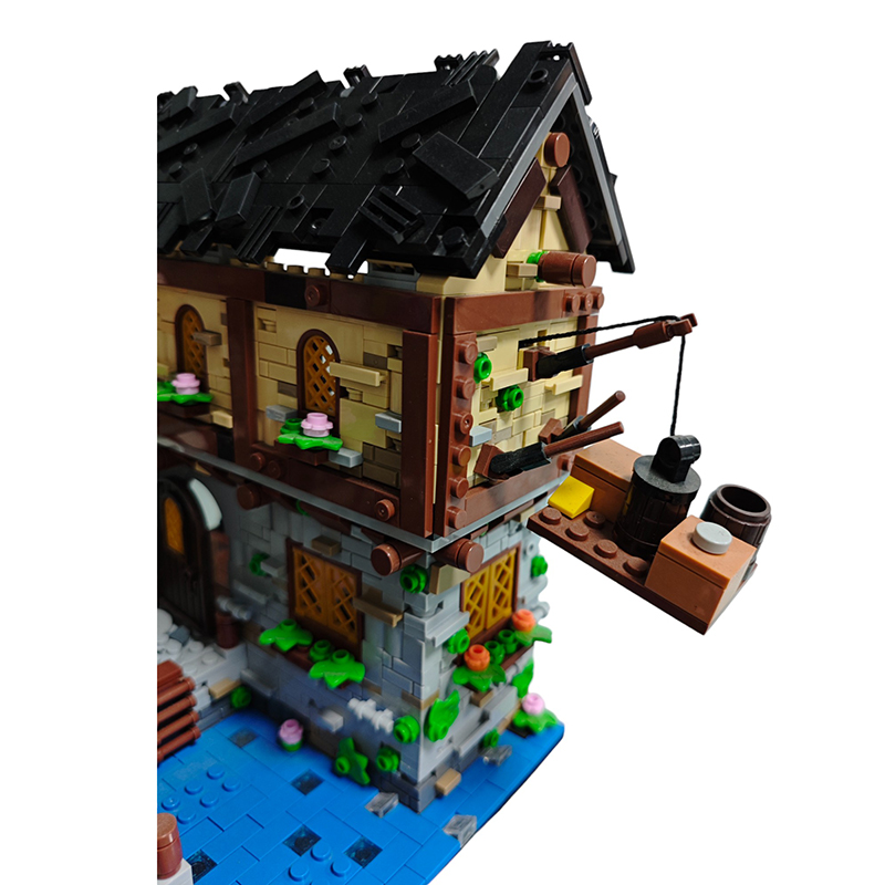 Moc The Medieval Harbor-marstoy