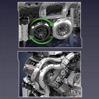 The BUG Supercar W16 Engine + Transmission-marstoy