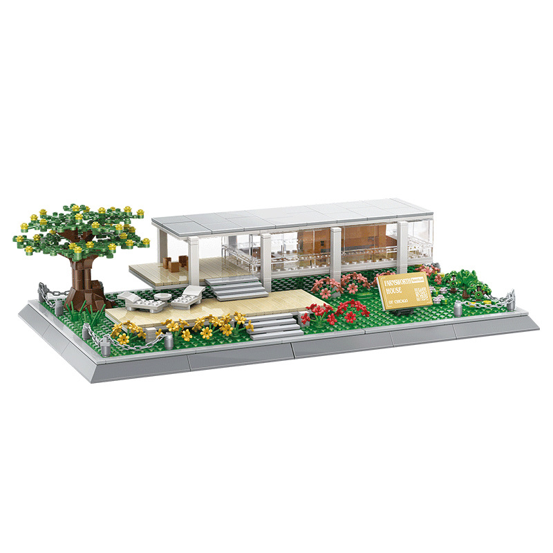 The Farnsworth House-lllinois, America-marstoy