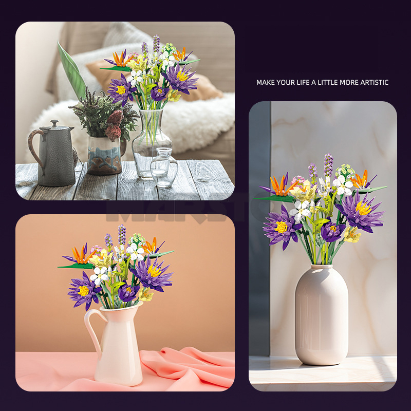 The Tropical Flower Bouquet-marstoy
