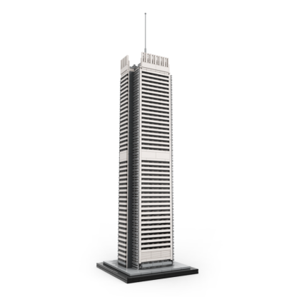 Moc The New York Times Building / Tower 1:800 Scale-marstoy