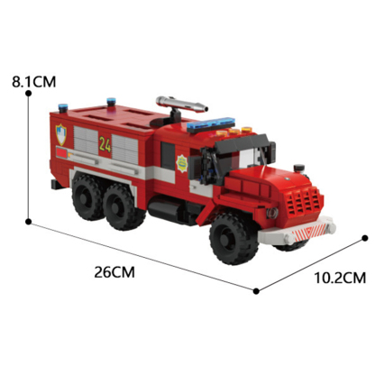 The Vintage 4320 Fire Truck 6X6-marstoy