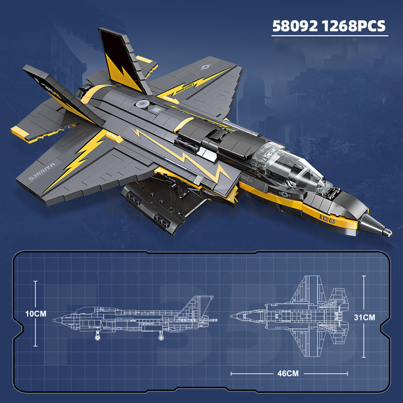 The F35 Fighter-marstoy