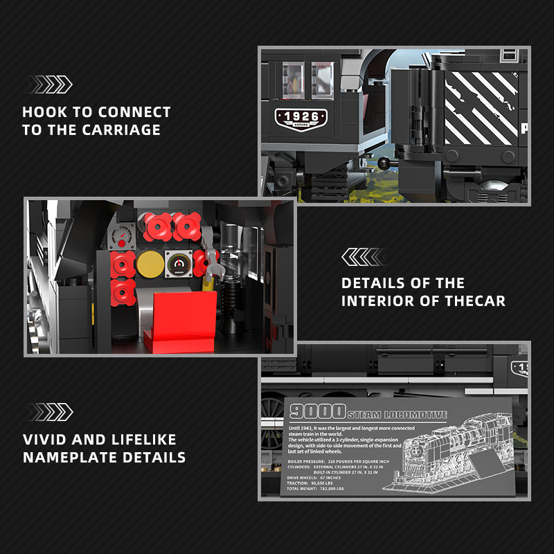 The American Pacific 9000 Steam Locomotive-marstoy