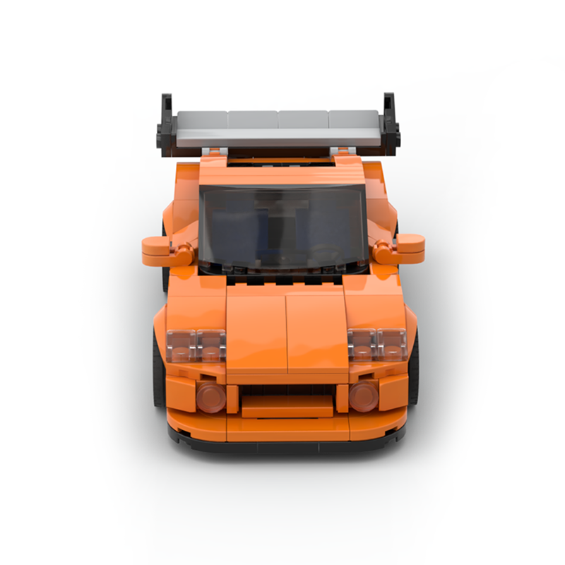 Moc The Supra MK4 - Orange-marstoy