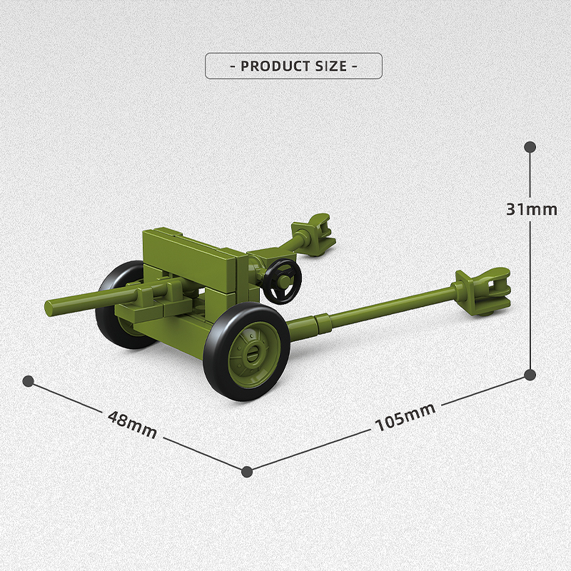 The American M3 37mm Anti-tank Gun/WC52-marstoy