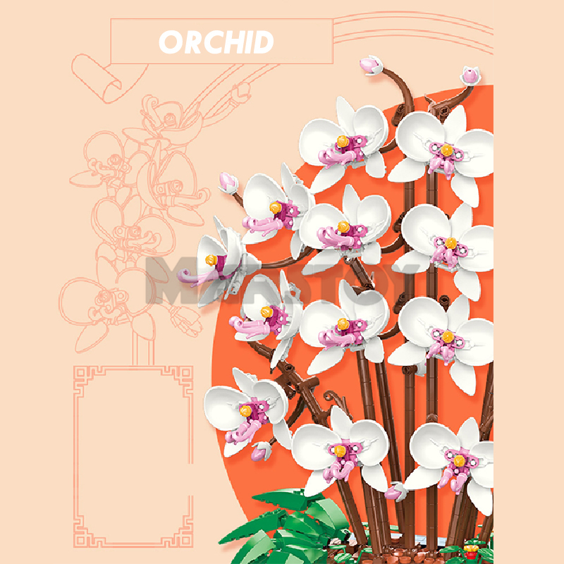 The Butterfly orchid-marstoy