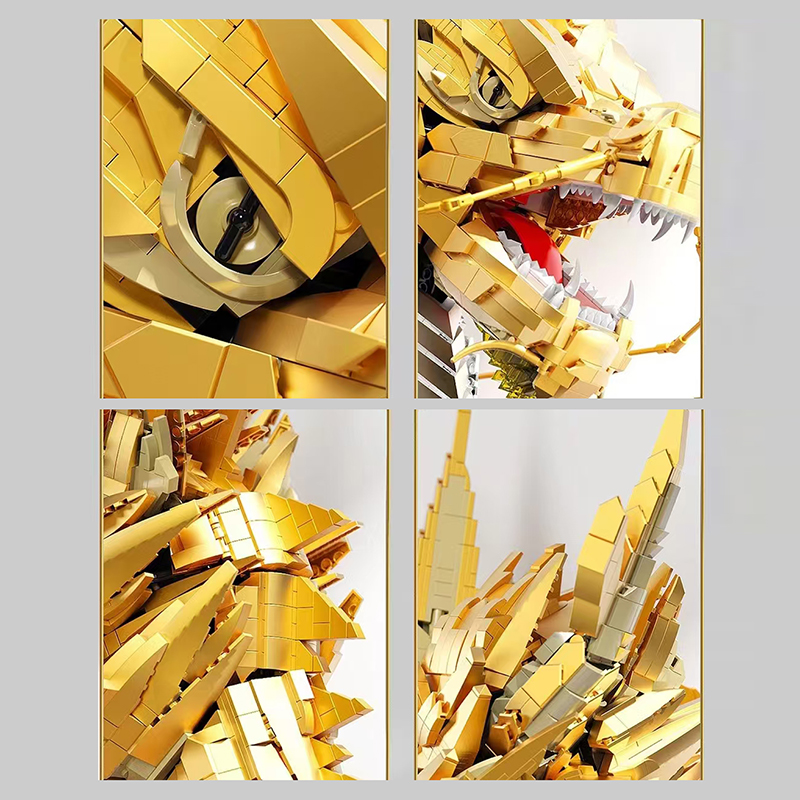 The Golden Dragon Head-marstoy