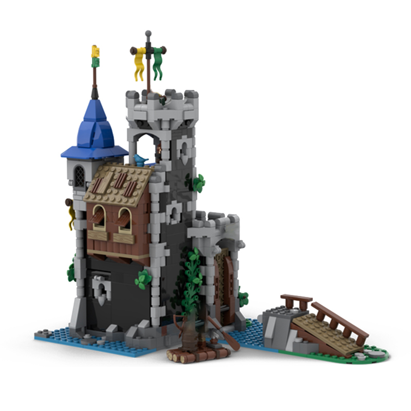 Moc The Fortress of Lakeside County-marstoy