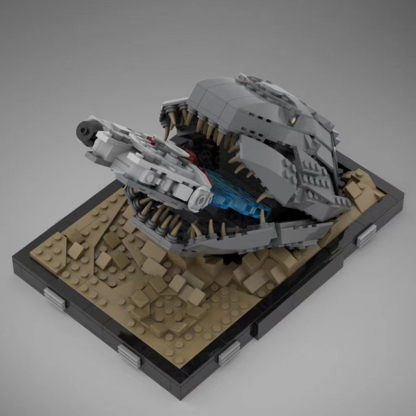 Moc The Escaping the Asteroid-marstoy