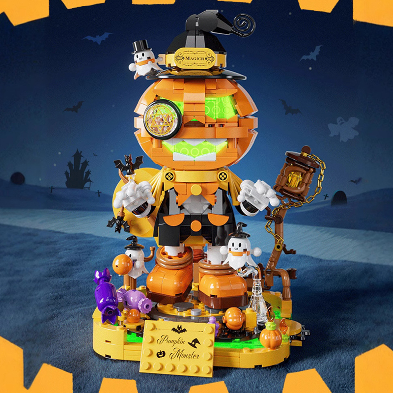 The Halloween Pumpkin Elf-marstoy