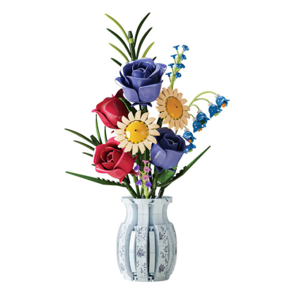 The Bunch of Flowers Autumn Rose-marstoy