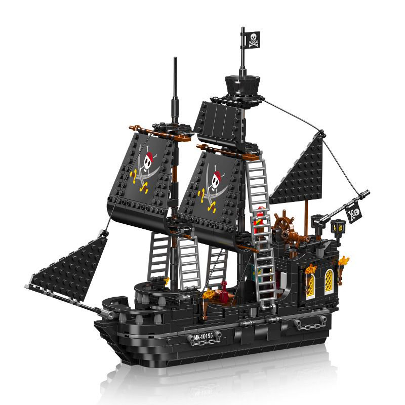 The Black Pearl Pirate Ship-marstoy