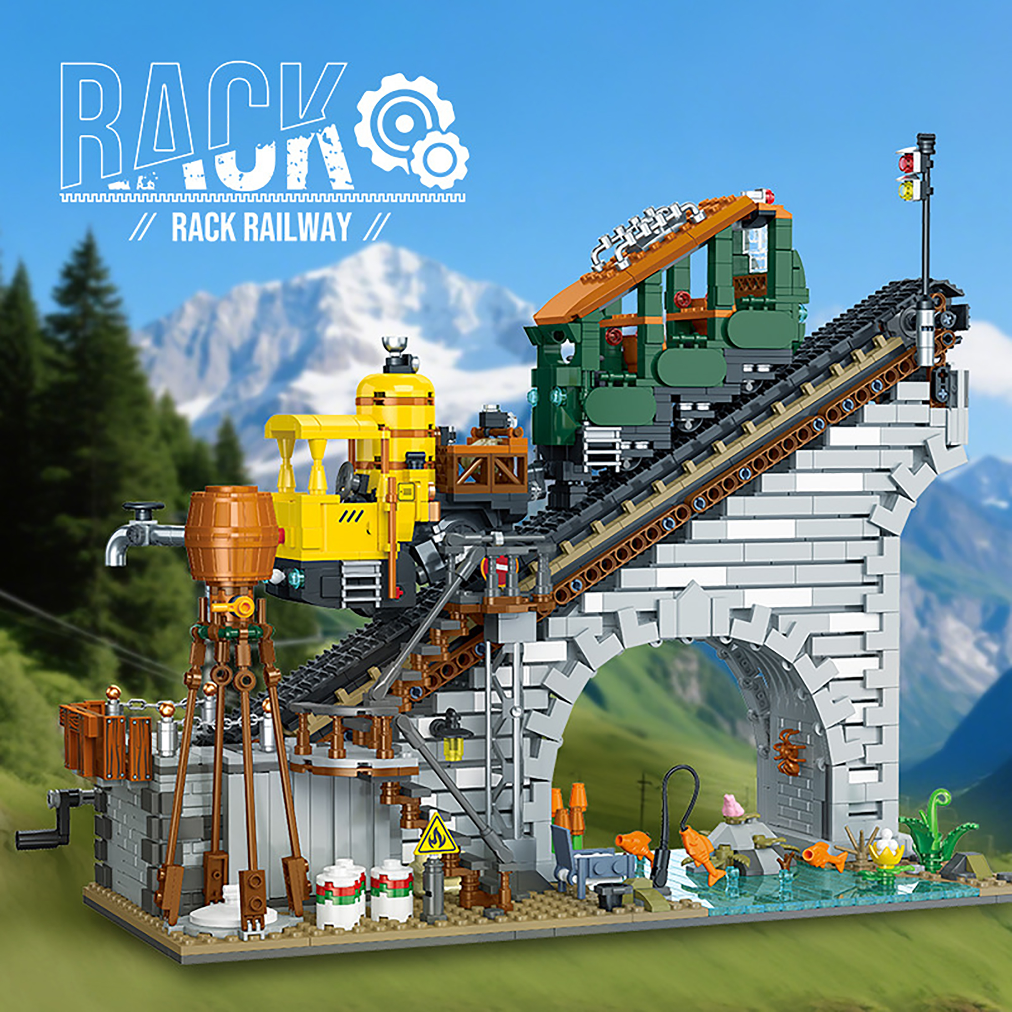 The Rack Railway-marstoy