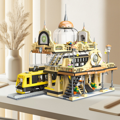 The European Style Railway Station-marstoy