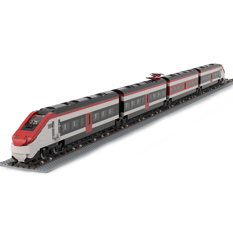 Moc The Swiss High Speed Train-marstoy