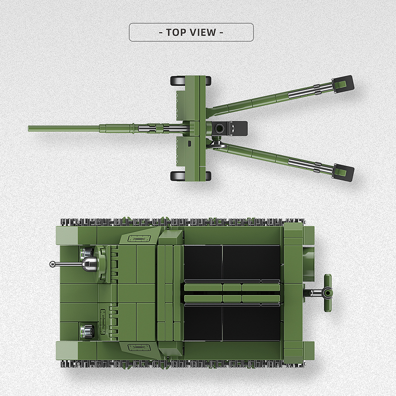 The T20 Tractor + Zis-2 Small Cannon-marstoy