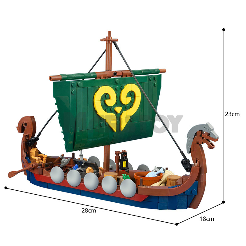 Moc The Viking Longship-marstoy