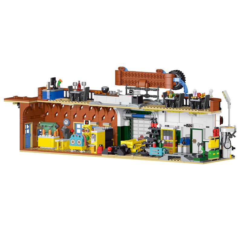 The Auto Repair Shop 2 in 1-marstoy