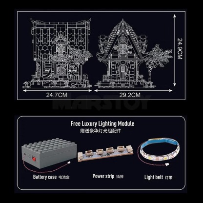 The Midage World Log Cabin-marstoy