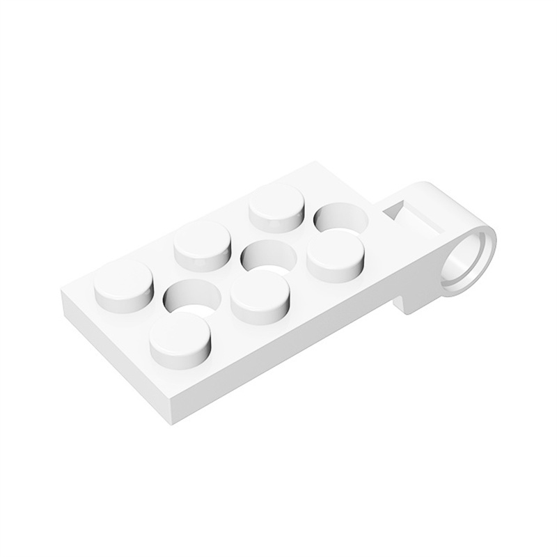 Hinge Plate 2 x 4 with Pin Hole and 3 Holes - Top-marstoy