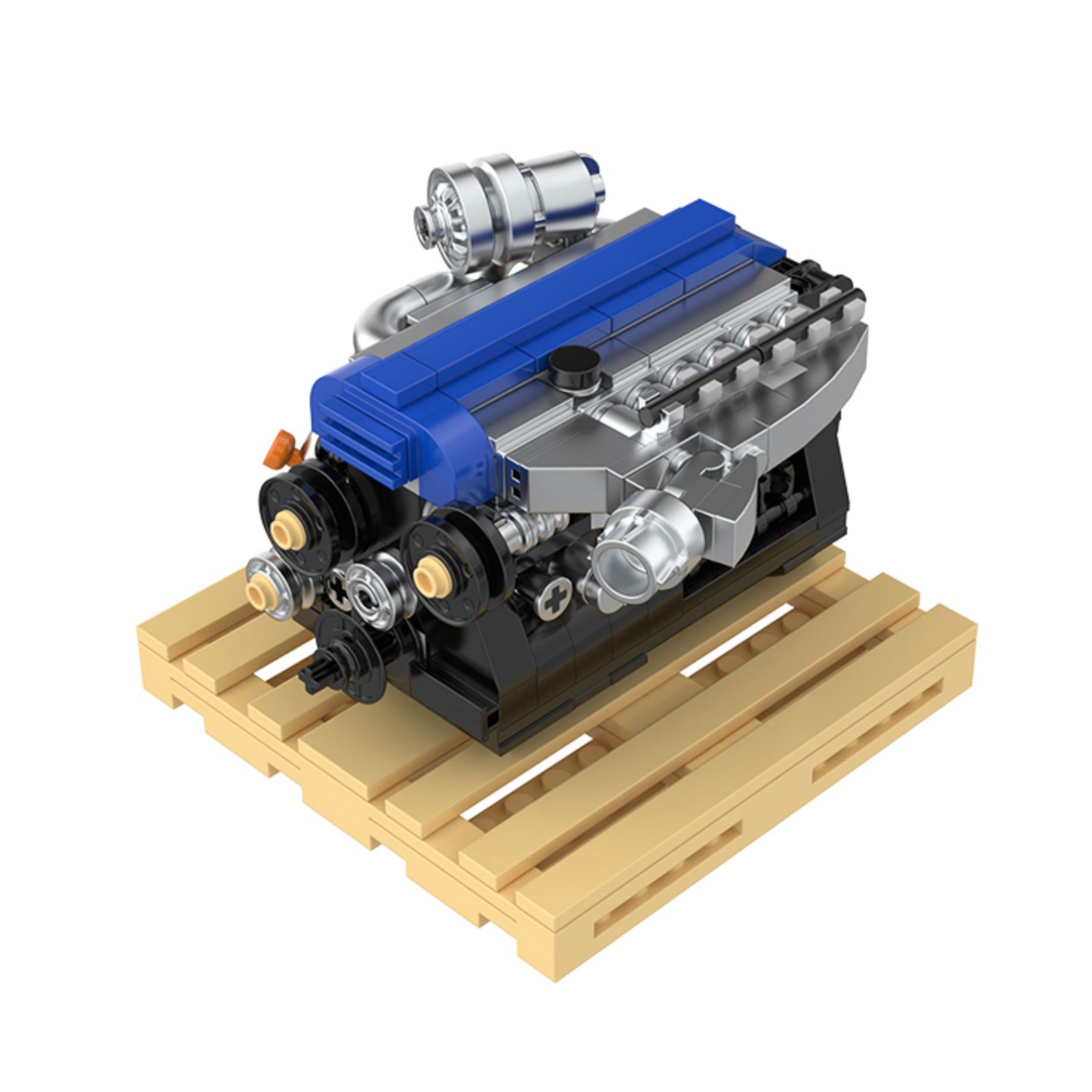 The 2JZ-GTE Mini Engine without Motor