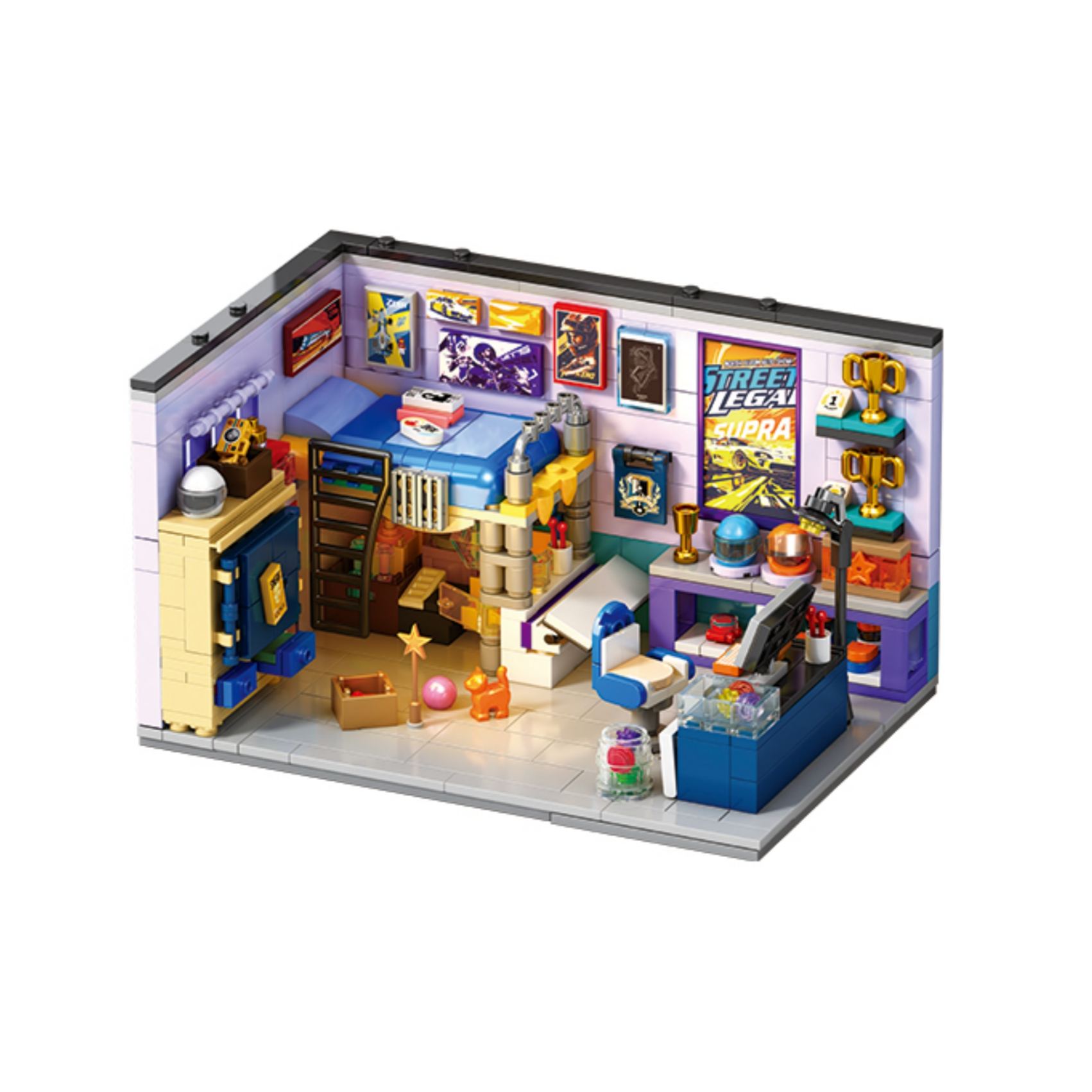 The Racing Driver's Bedroom