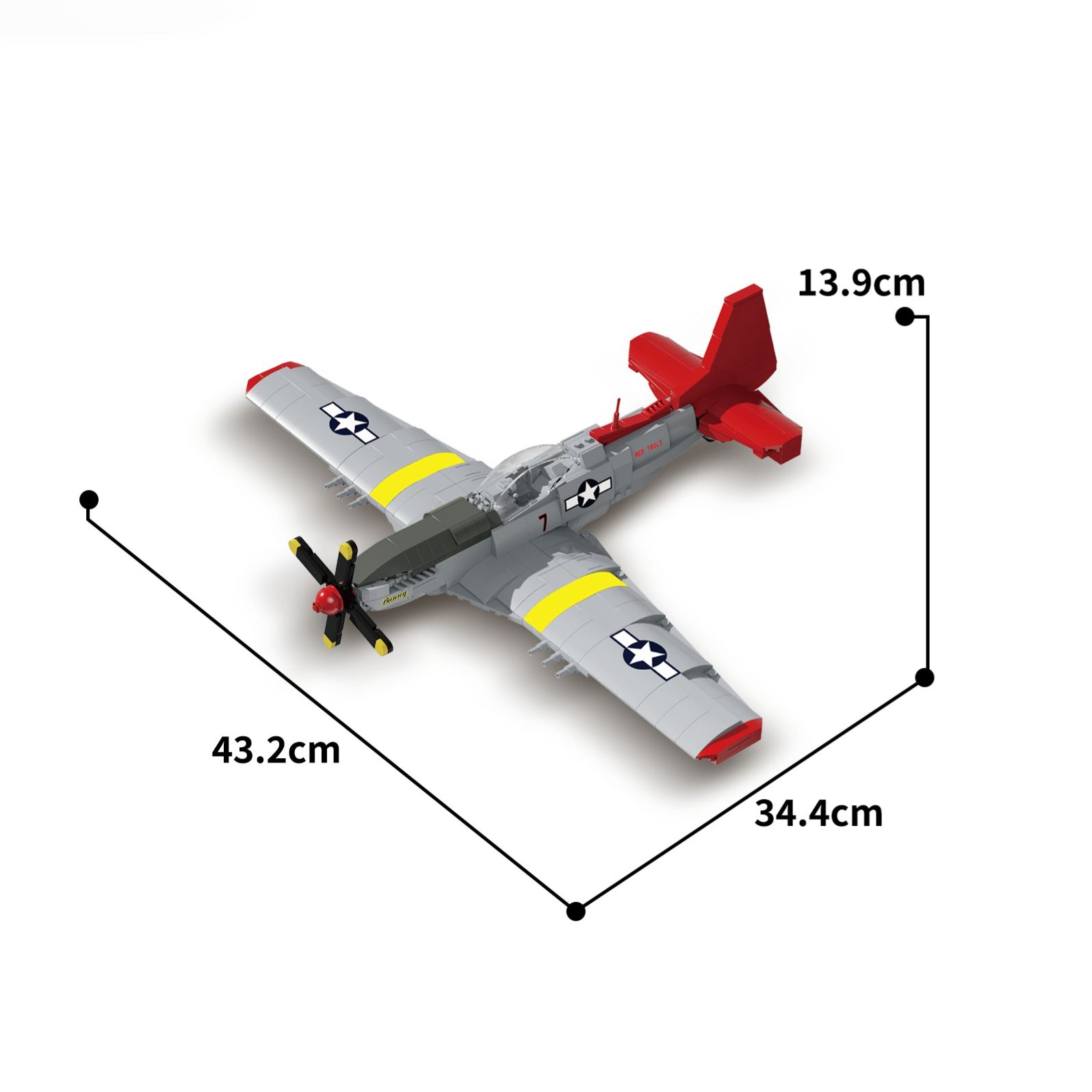 The P51 Mustang Fighter Jet