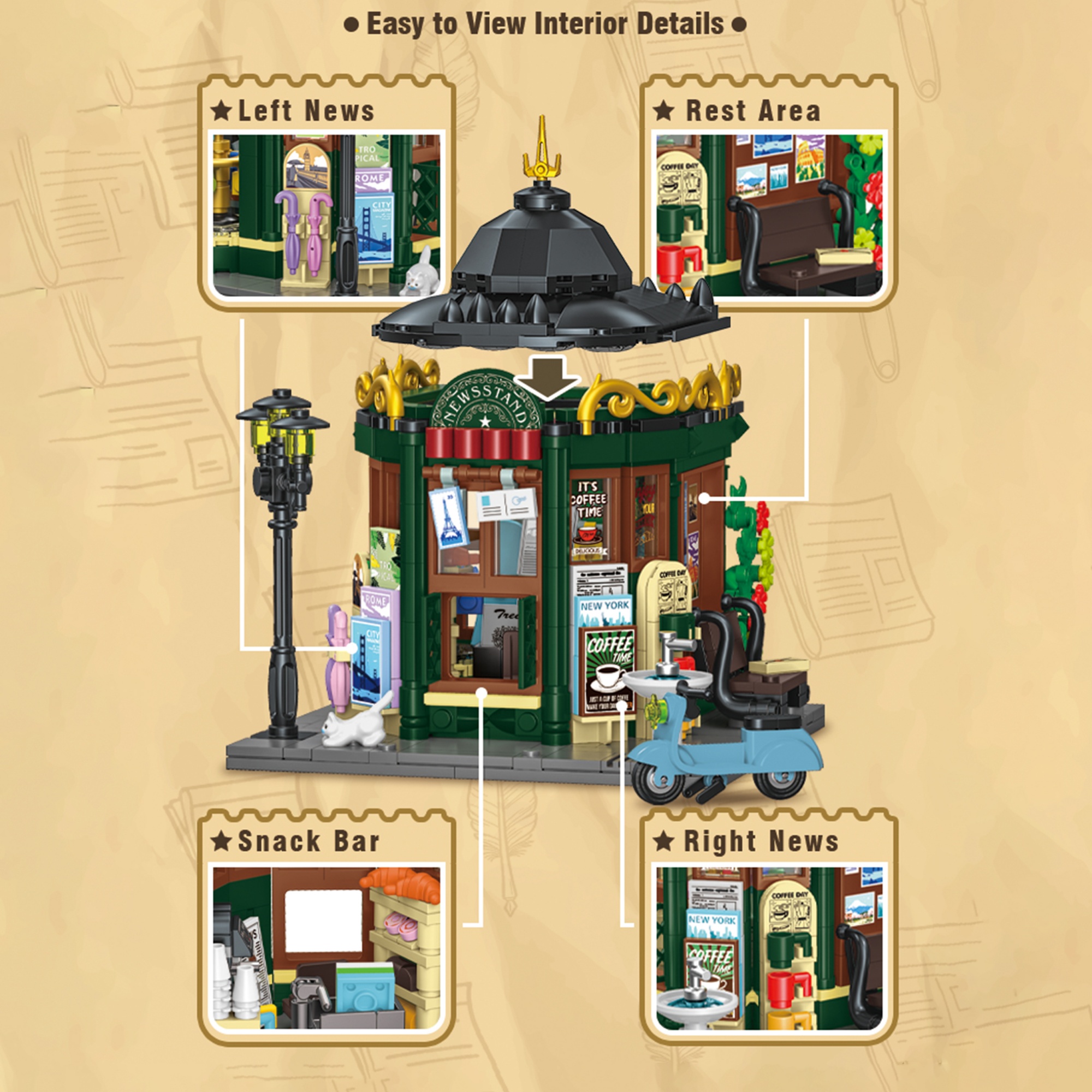 The French-style Newsstand