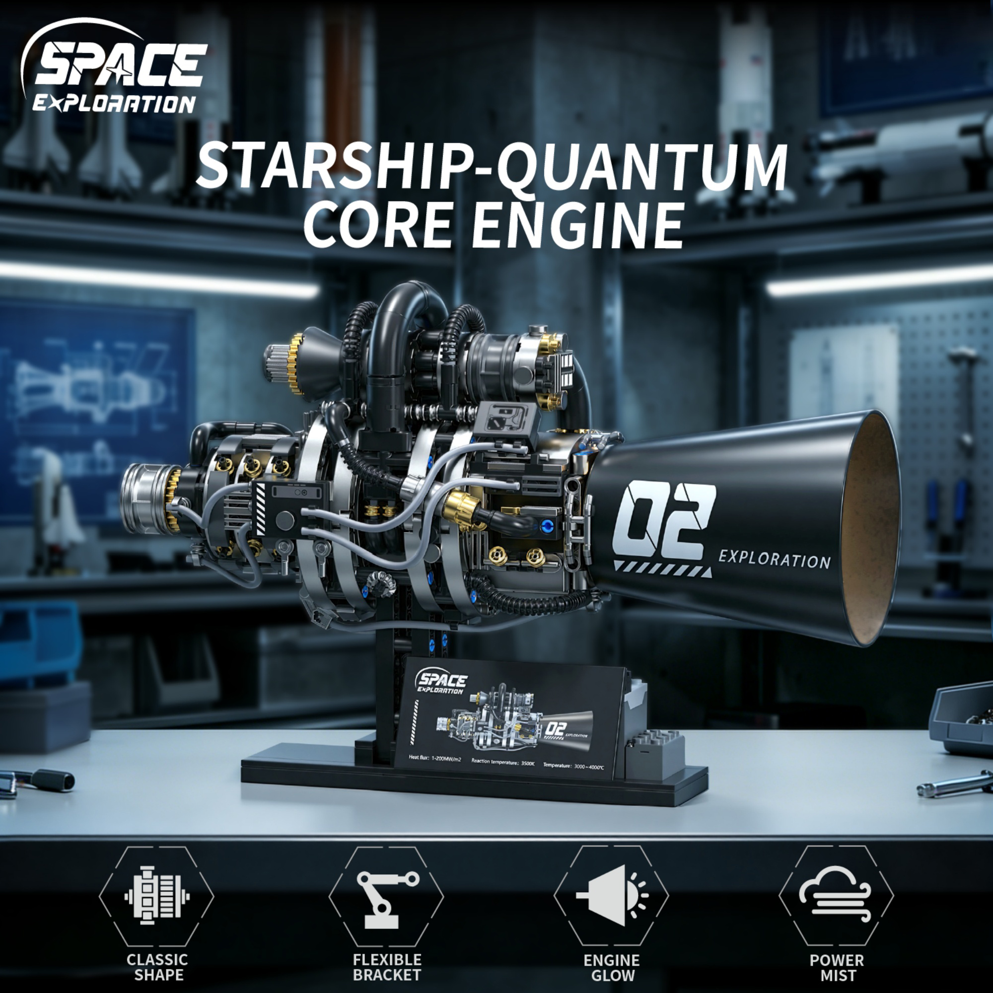 The Starship-Quantum Code Engine