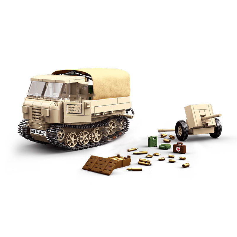 The Iron Donkey RSO/01 Tractor& 37 mm Anti-tank Gun-marstoy