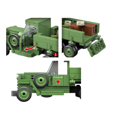 The GAZ AAA Medium Military Truck-marstoy