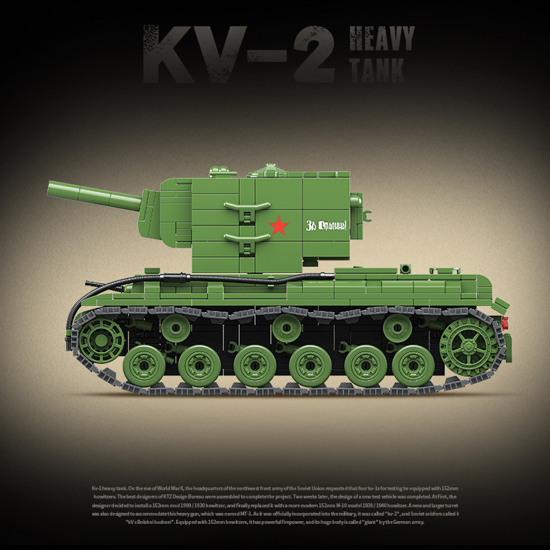 The KV-2 Heavy Tank-marstoy