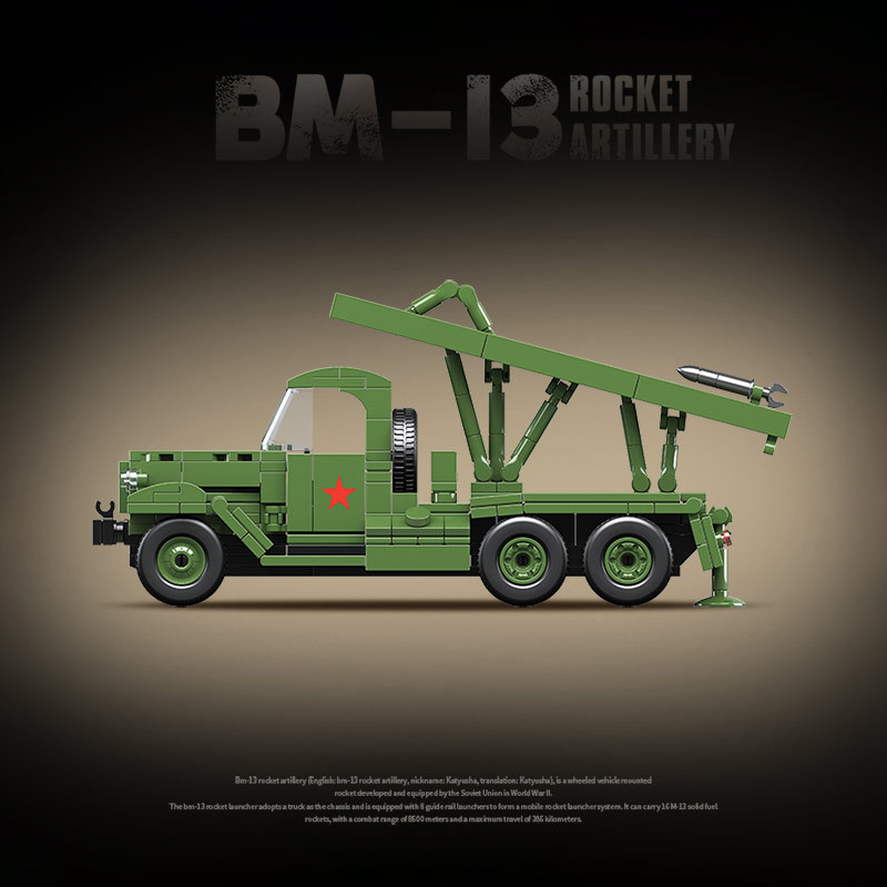 The Katyusha BM-13 MLRS-marstoy