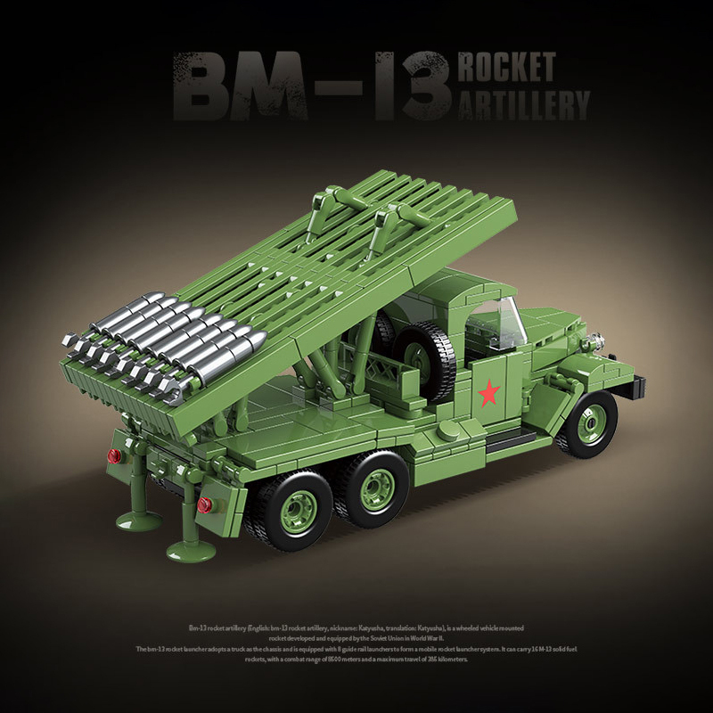 The Katyusha BM-13 MLRS-marstoy