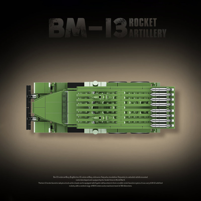 The Katyusha BM-13 MLRS-marstoy