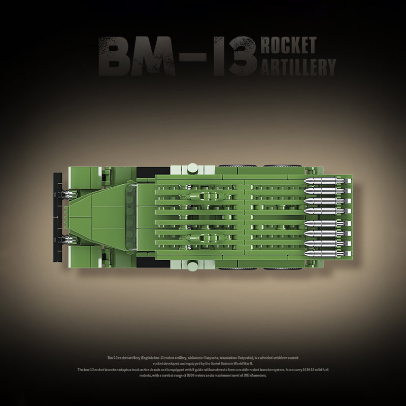 The Katyusha BM-13 MLRS-marstoy