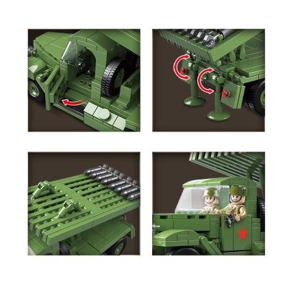 The Katyusha BM-13 MLRS-marstoy