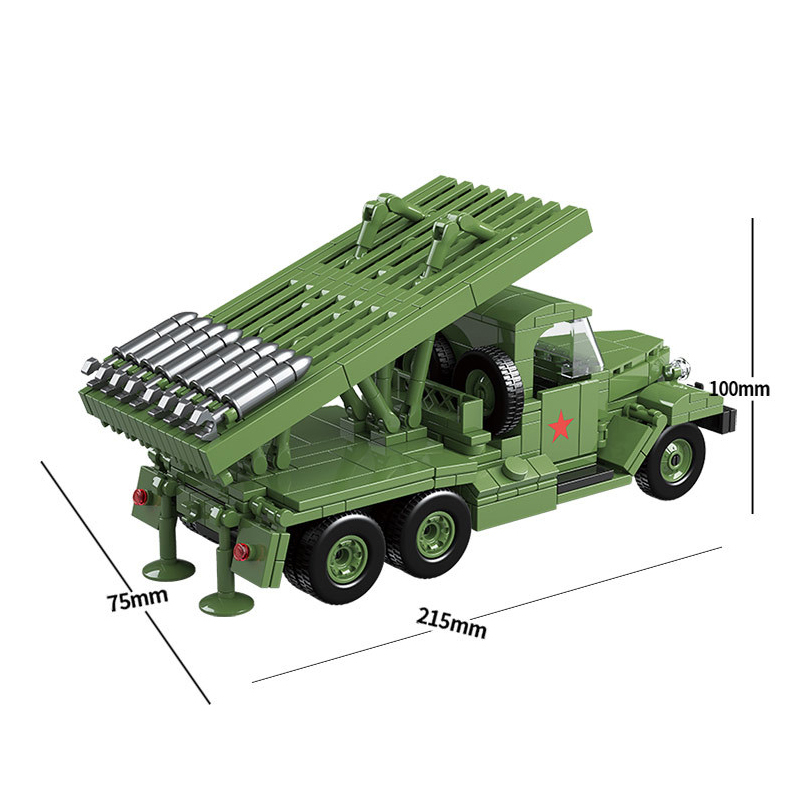 The Katyusha BM-13 MLRS-marstoy