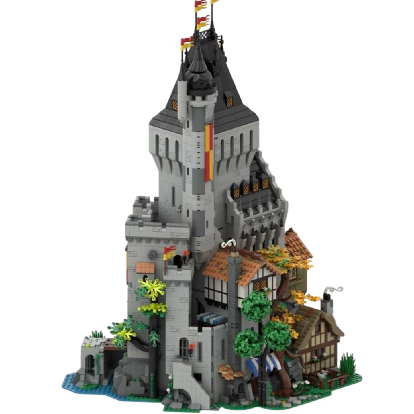 Moc The The Lion Knights' High Tower