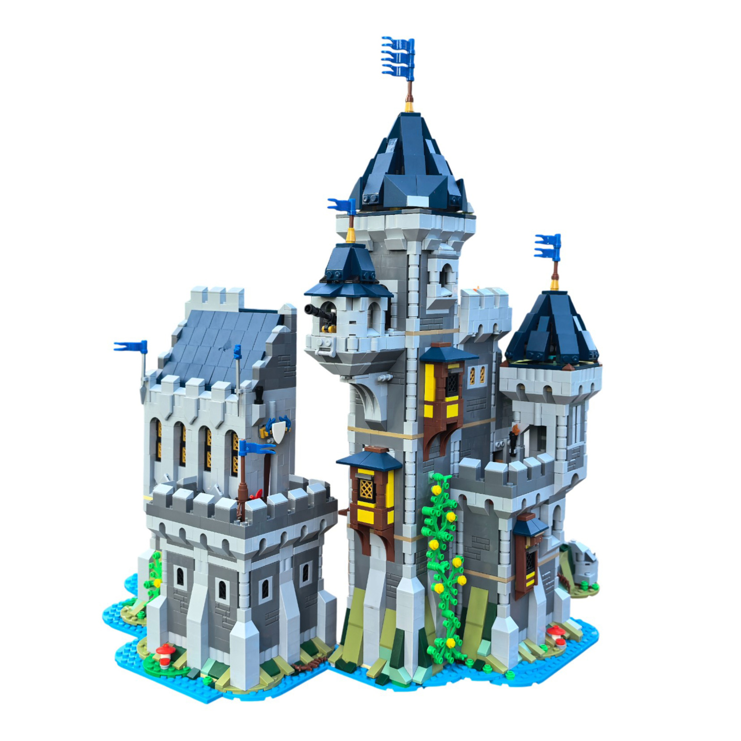 Moc The Black Falcon Knight's Castle