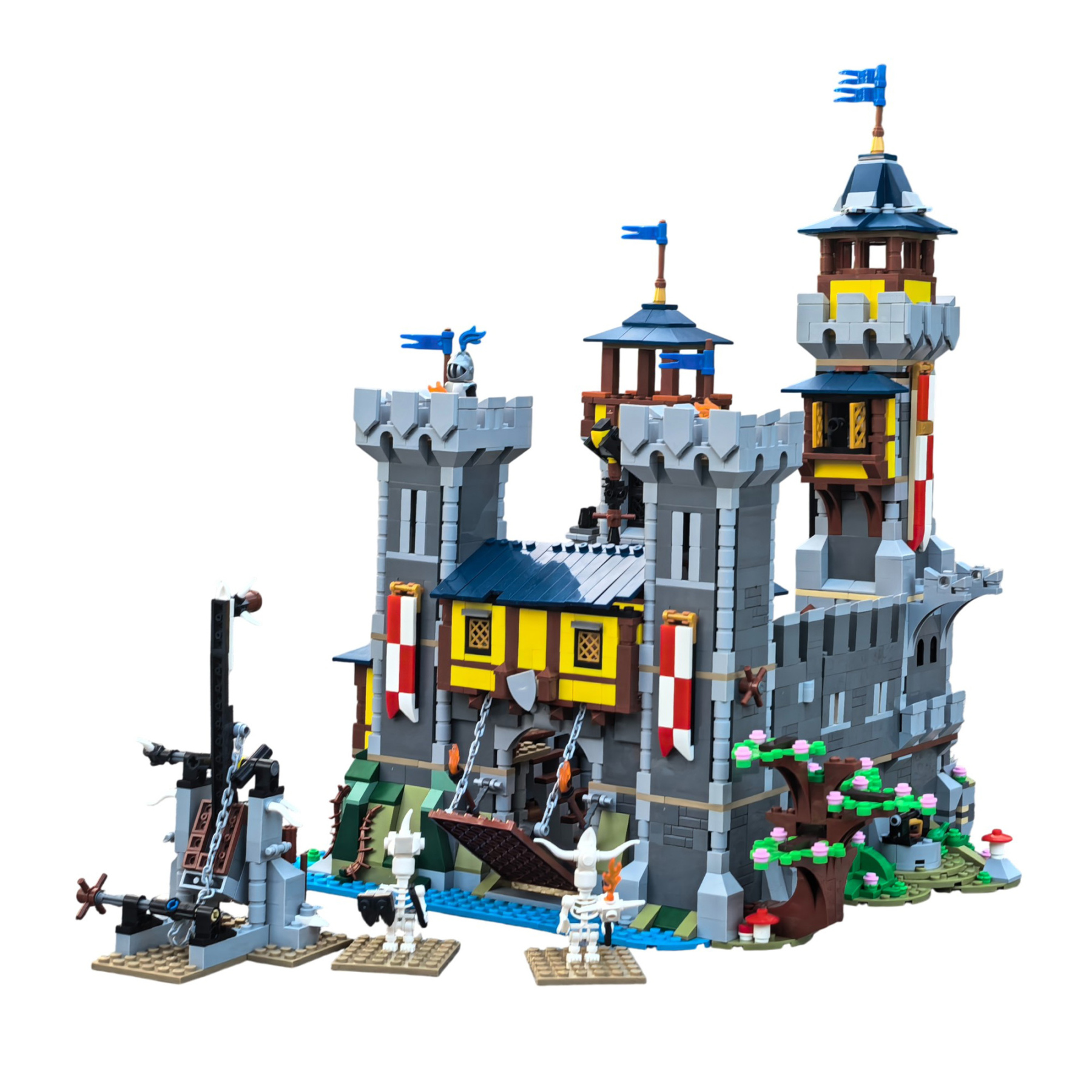 Moc The Medieval Castle II – Mod Combining Two 3-in-1 Castles