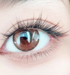 ขนตาปลอม ขนตาหนา ขนตาปลอม Pure Desire Fairy โมเดลการ์ตูนสำหรับผู้เริ่มต้น ใบไม้เมเปิลฤดูใบไม้ร่วงธรรมชาติ