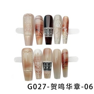 ทำเล็บไฮเอนด์    G027-เหอหมิงฮัวจาง-06
