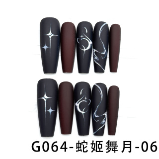 ทำเล็บไฮเอนด์    G064-เจ้าหญิงงูเต้นรำจันทร์-06