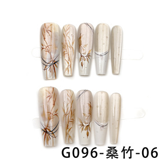 ทำเล็บไฮเอนด์    G096-มัลเบอร์รี่-06