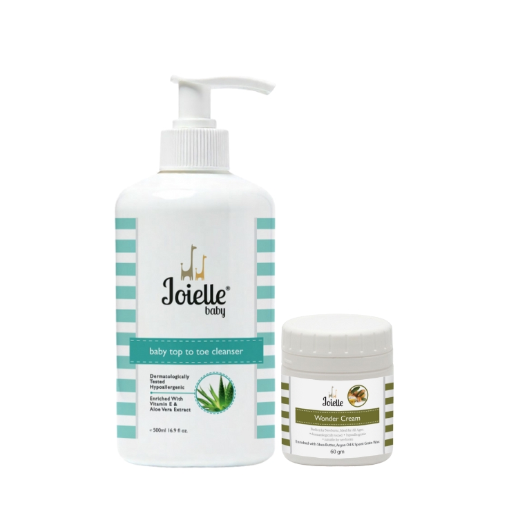 Joielle Combo Top To Toe Cleanser + Wonder Cream 